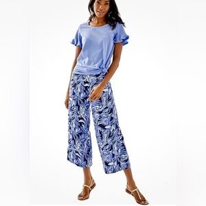 Lily Pulitzer Avery crop pants You’re the Zest, Size 16